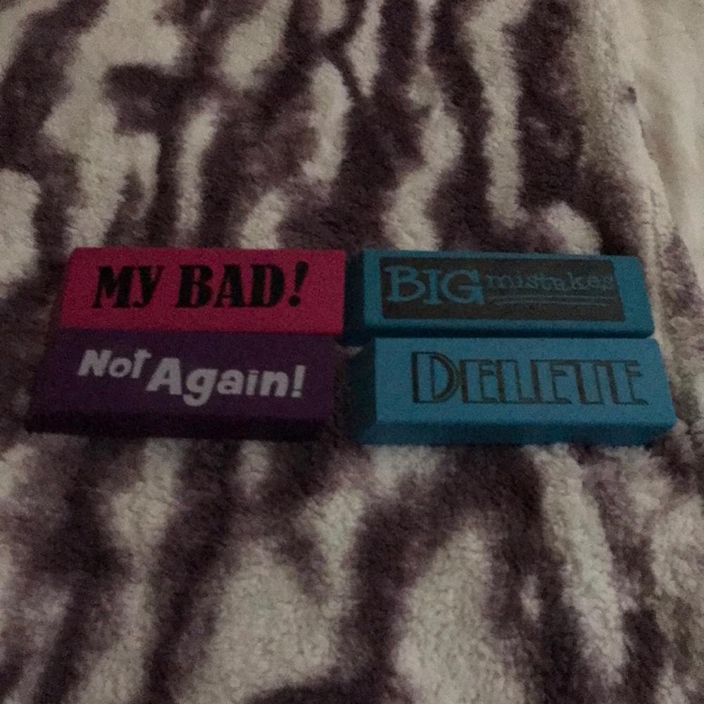 Giant erasers